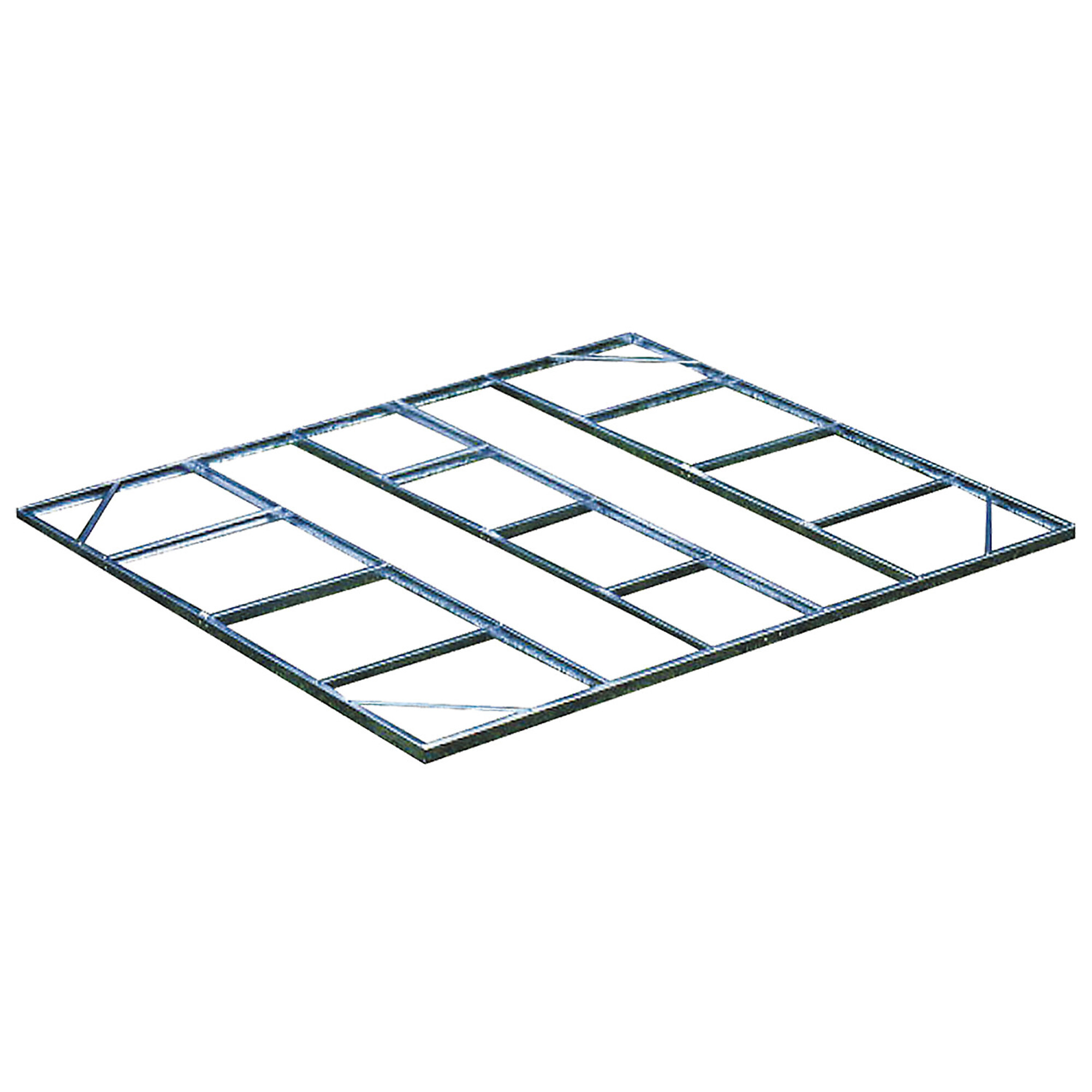 Arrow Storage Products, Base Kit-8x8 10x8 4x10ft. Sheds, Length 8.7 ft, Width 10 ft, Model# FDN109